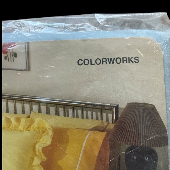 Vtg Springmaid Wondercale Percal Twin Flat Sheets Lillium & Colorworks Patterns - Picture 10 of 12